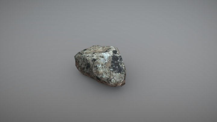 Lowpoly Small Rock - 007