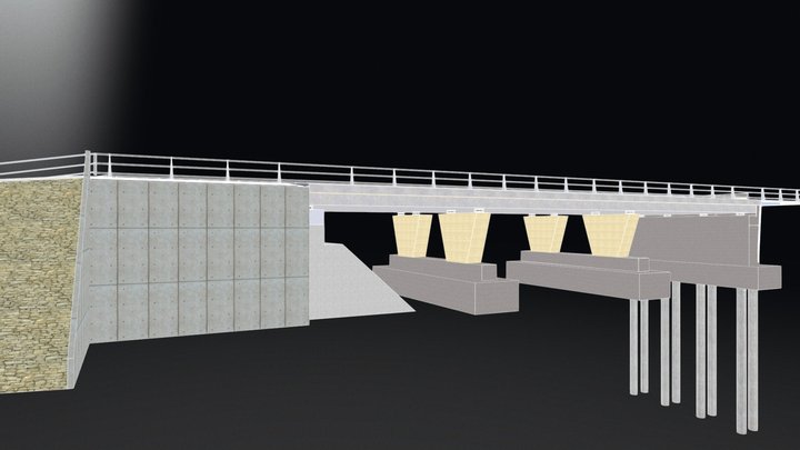 Pont dalle 3D Model