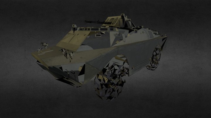 BRDM-3 3D Model