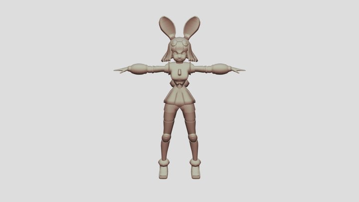 RobotConeja 3D Model