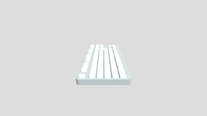 TECLADO 3D Model