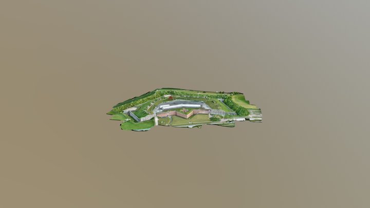 Nelson Fort, Portsmouth 3D Model