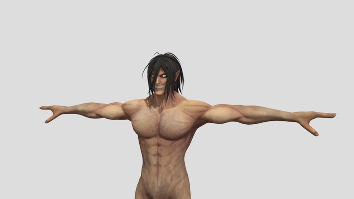 Attack titan 3D Model