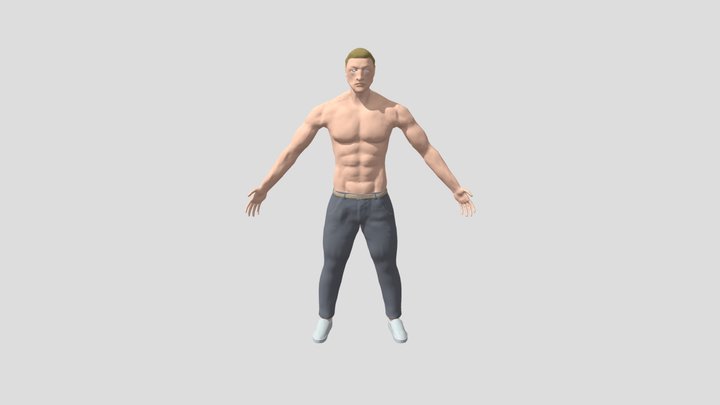 CharacterSculpt_low 3D Model