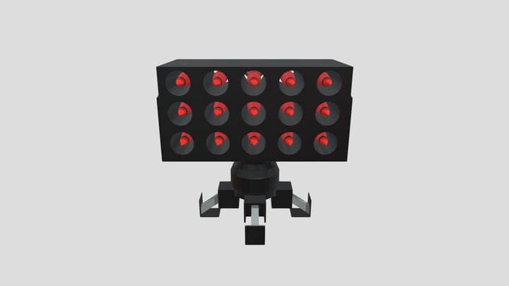 Rocket Turret 3D Model