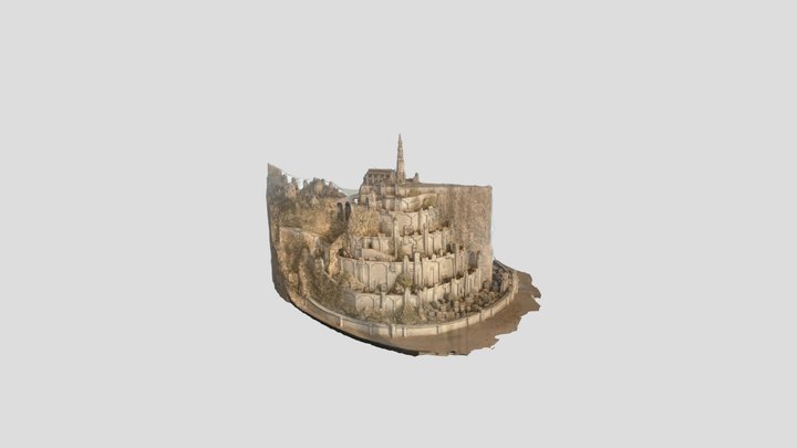 Minas Tirith 3D Model