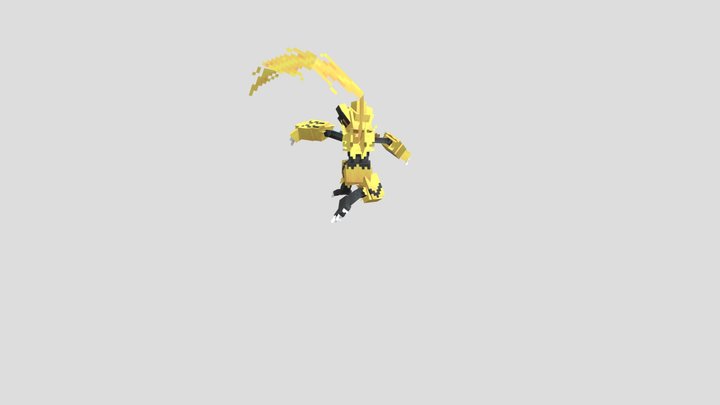 Zeraora 3D Model