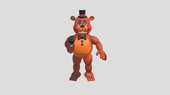 Project Fnaf Toy Freddy 3D Model