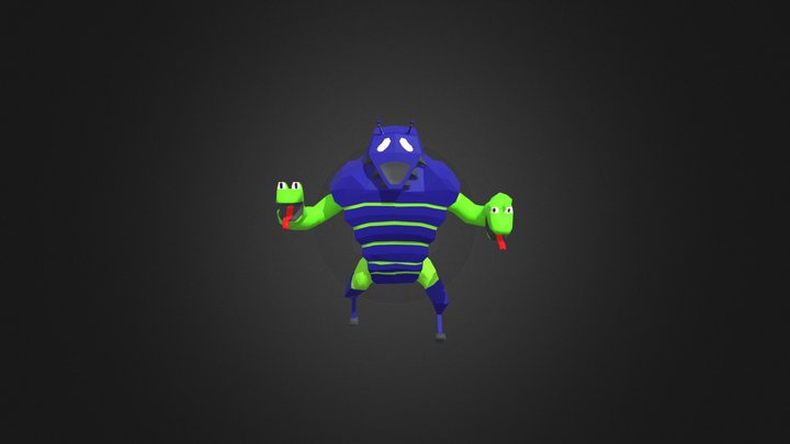 Animatie Repticect 33 3D Model