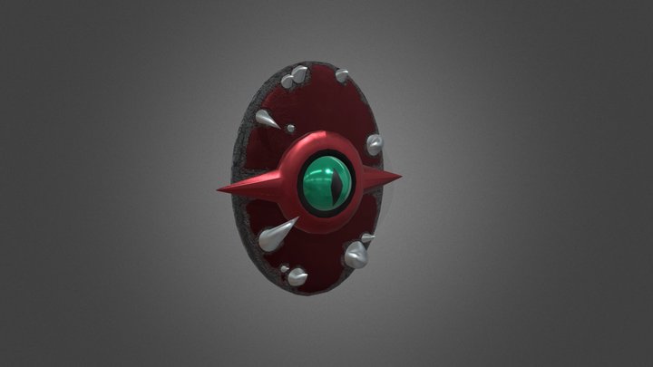 Demon Shield 3D Model