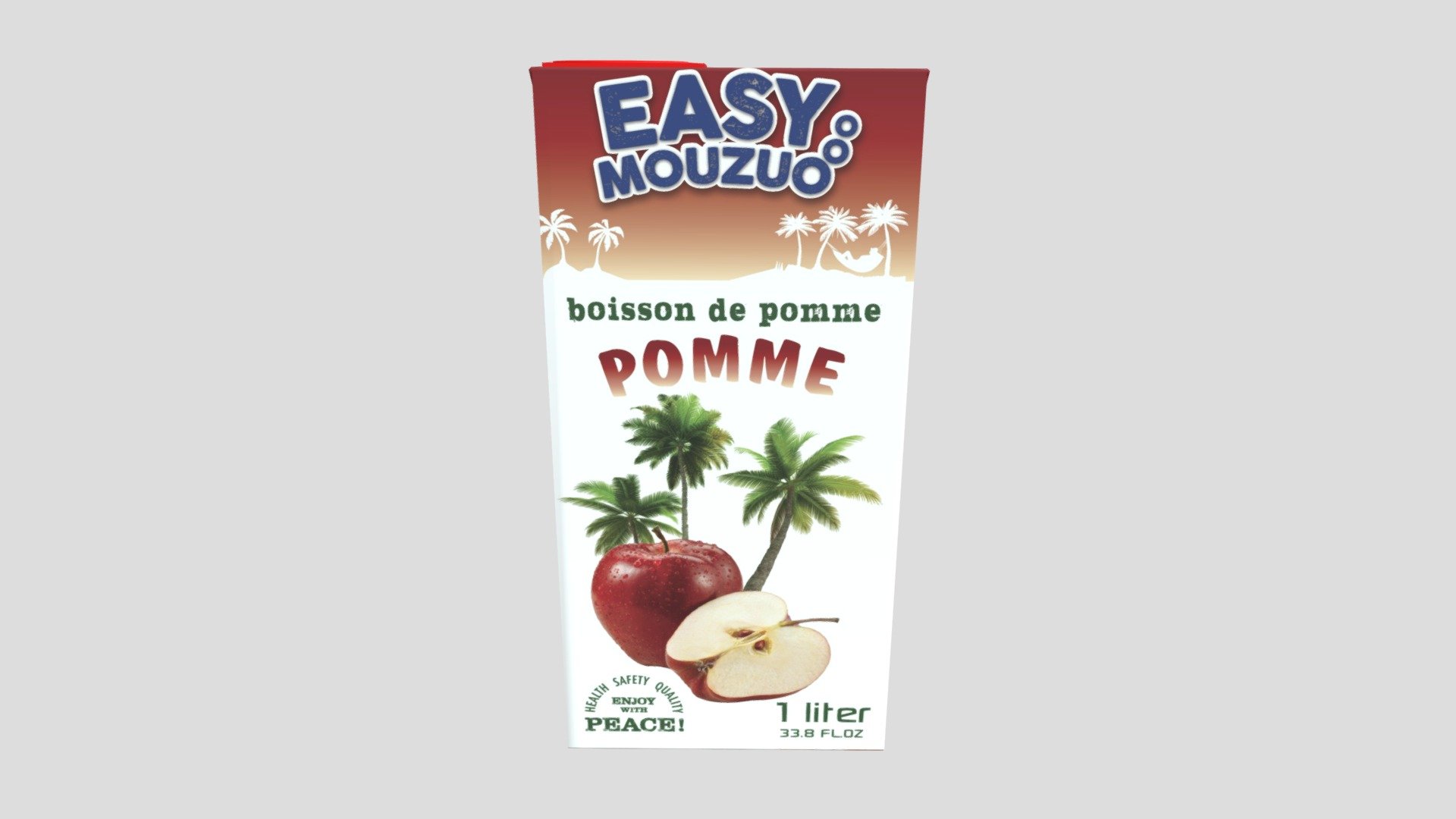 Easy Mouzooo TPK 1L Apple