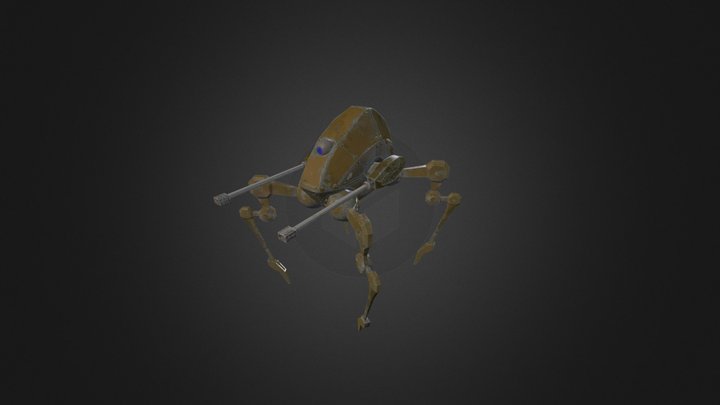 Spider 3D Model
