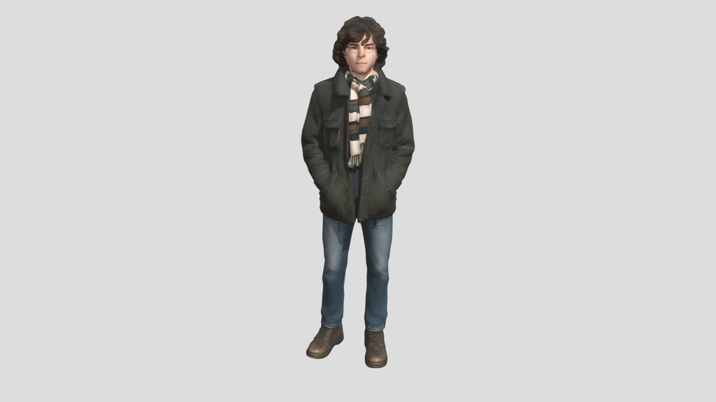 17_ Andre_green_army_jacket_obj