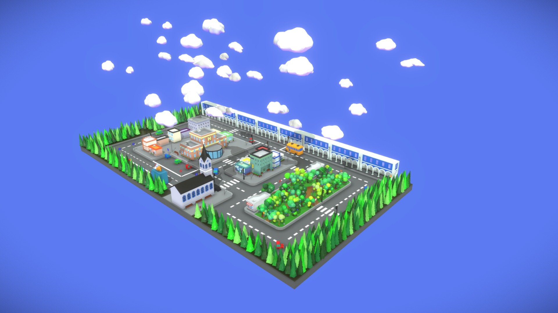 Lowpolycity