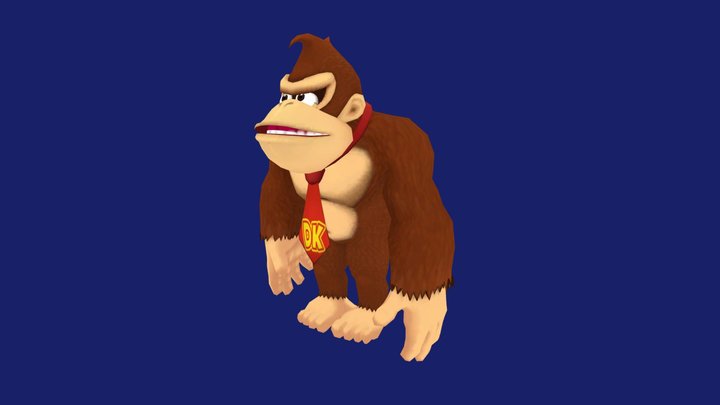 Donkey Kong Model 3D Model