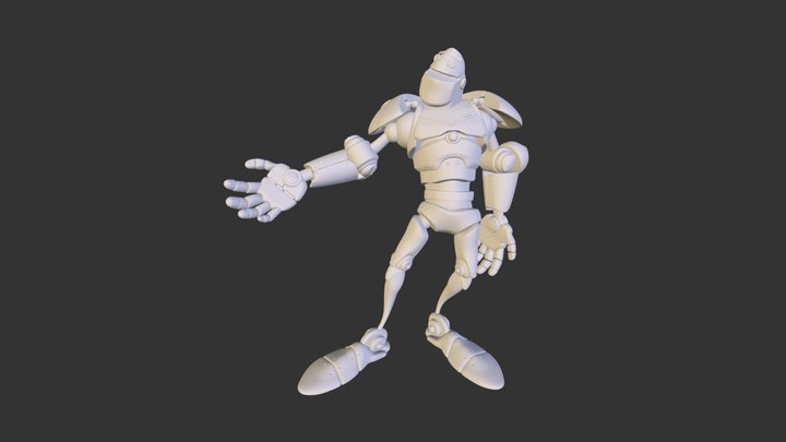 Robot concept 3D Model