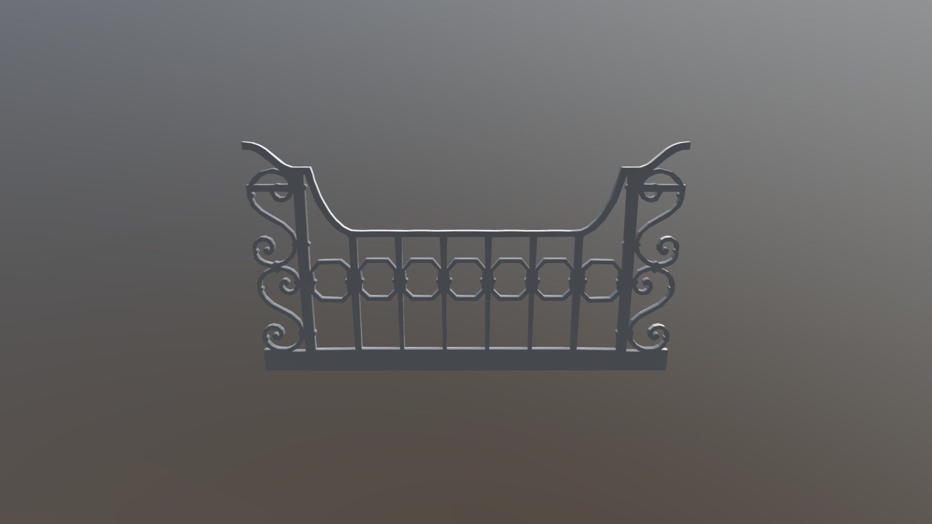 Tileable Fence from German Town