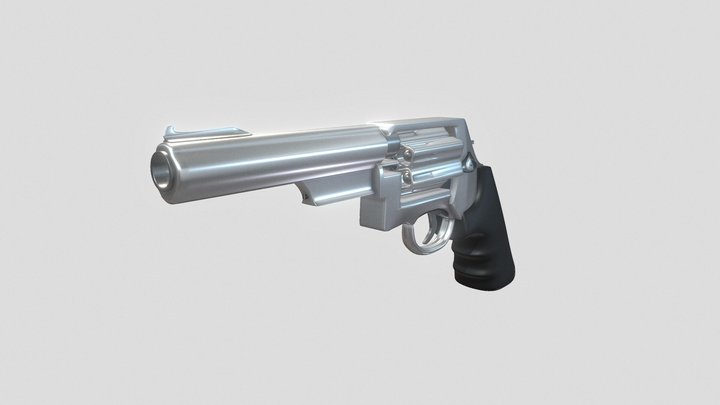 .500 Magnum Smith and Wesson 3D Model