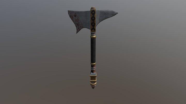 Viking Axe 3D Model