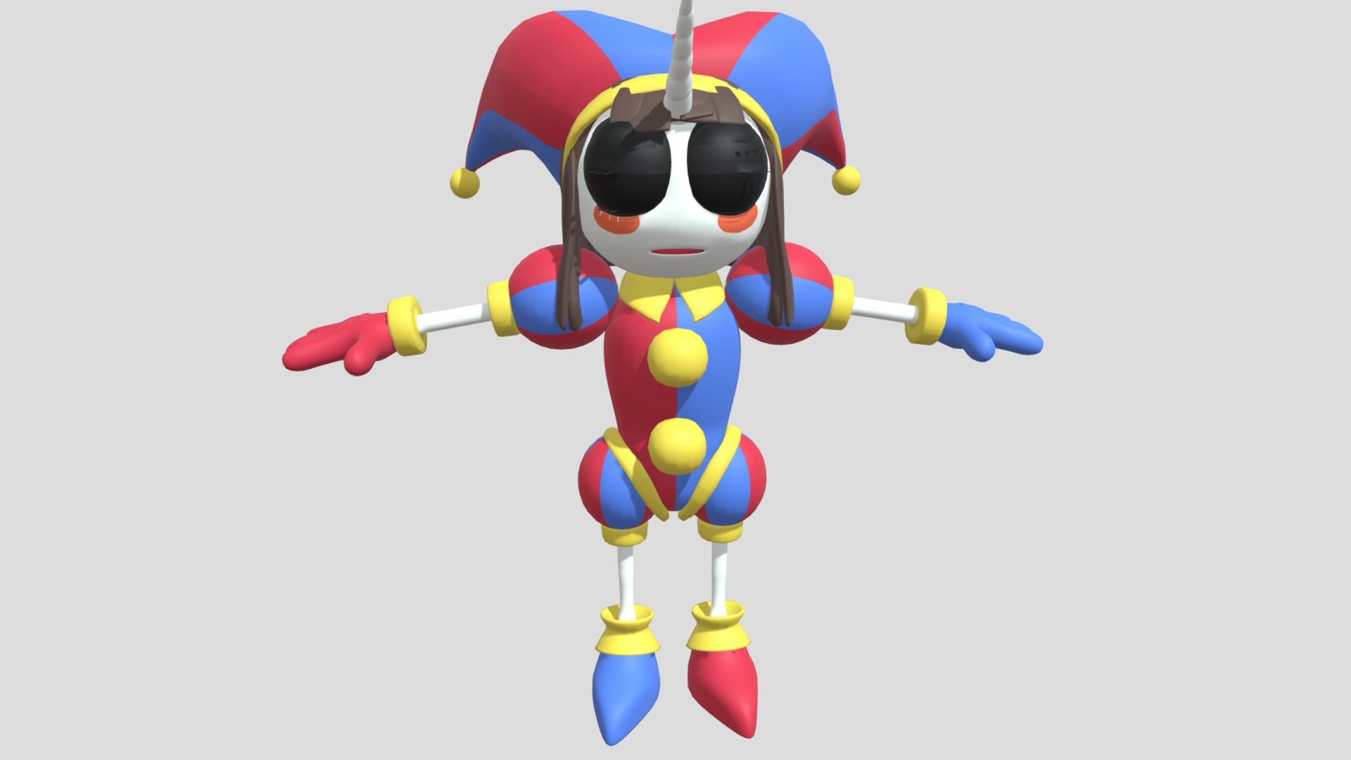 Pomni from The Amazing Digital Circus - Download Free 3D model by Sajin ...