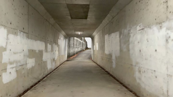 小杉遊歩道御嵩犬山線アンダーパス 3D Model