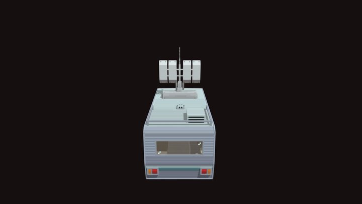 Дом на колесах 3D Model