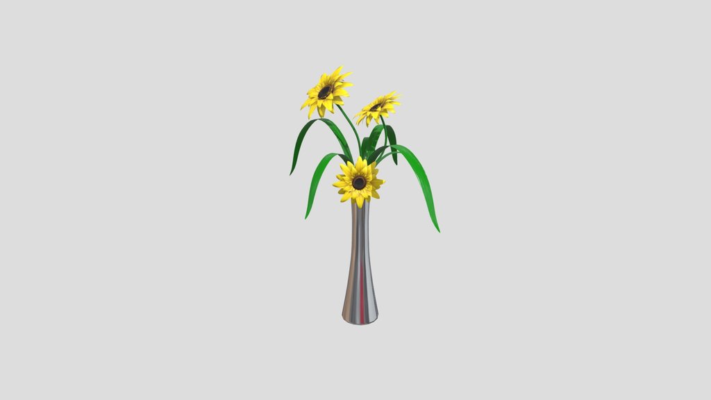 Sunflower Slick Glass Yellow Beads