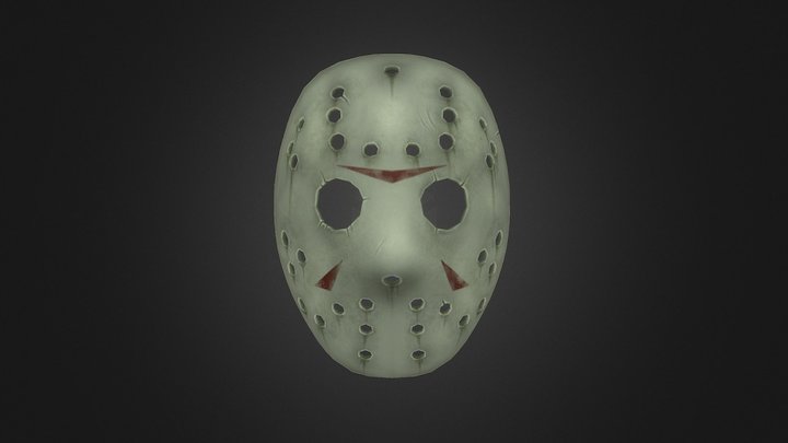 Jason Mask 3D Model