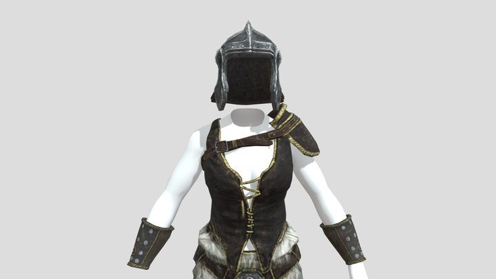 TESB Hide Armor (Female) – Free 3D Model STL