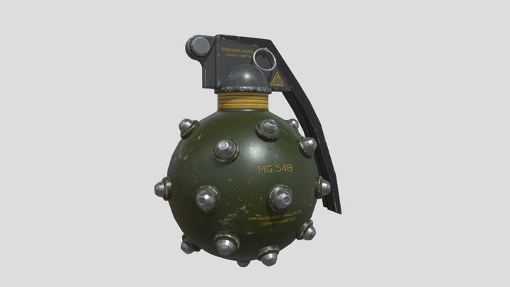 German WWII M24 Anti-Tank Bundle Grenade - 3D model by apesina94 [047a92d]  - Sketchfab