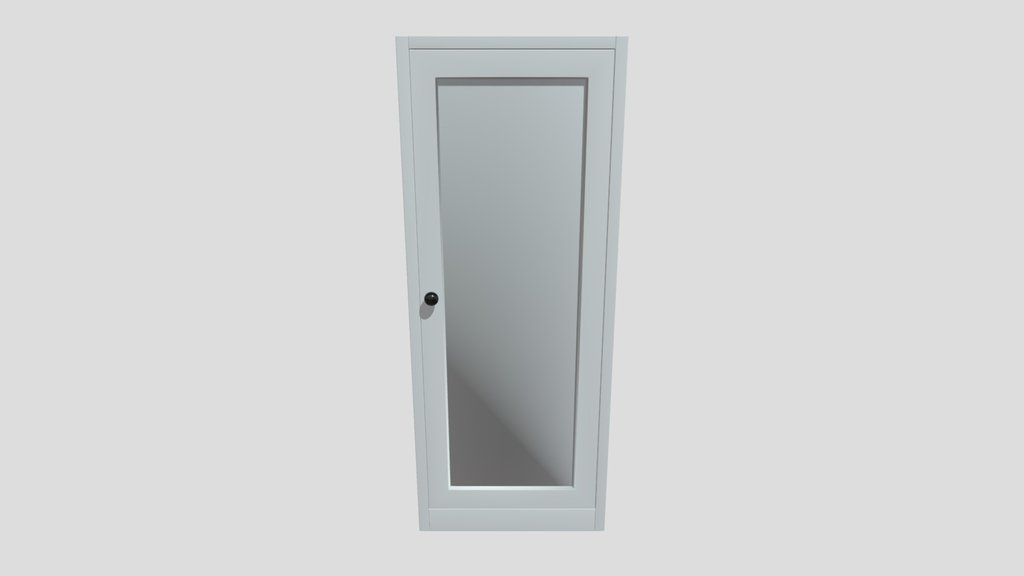 Medium Glass Bookcase