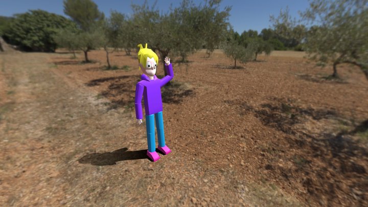 First character! 3D Model