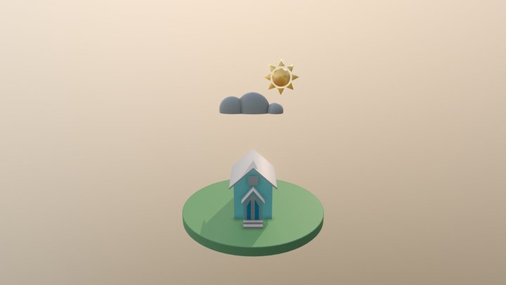 Little House 3D Model