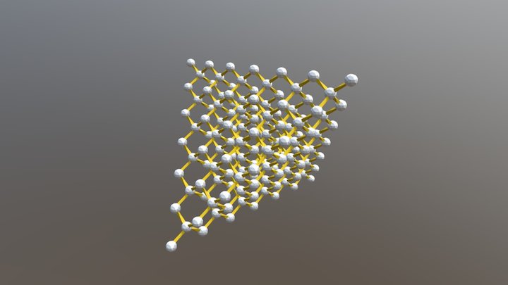 140 224- Diamond-structure 3D Model