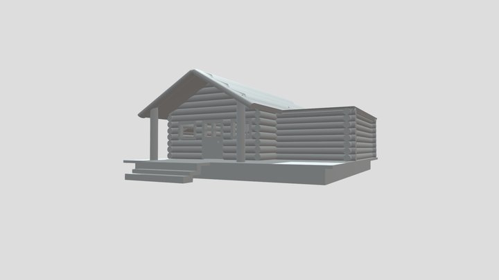 Cabin/Cabaña 3D Model