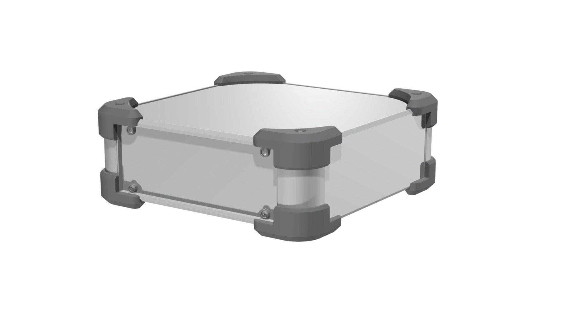 EMC ENCLOSURE with CORNER GUARD - AUGE66-20-20SG - 3D model by ...