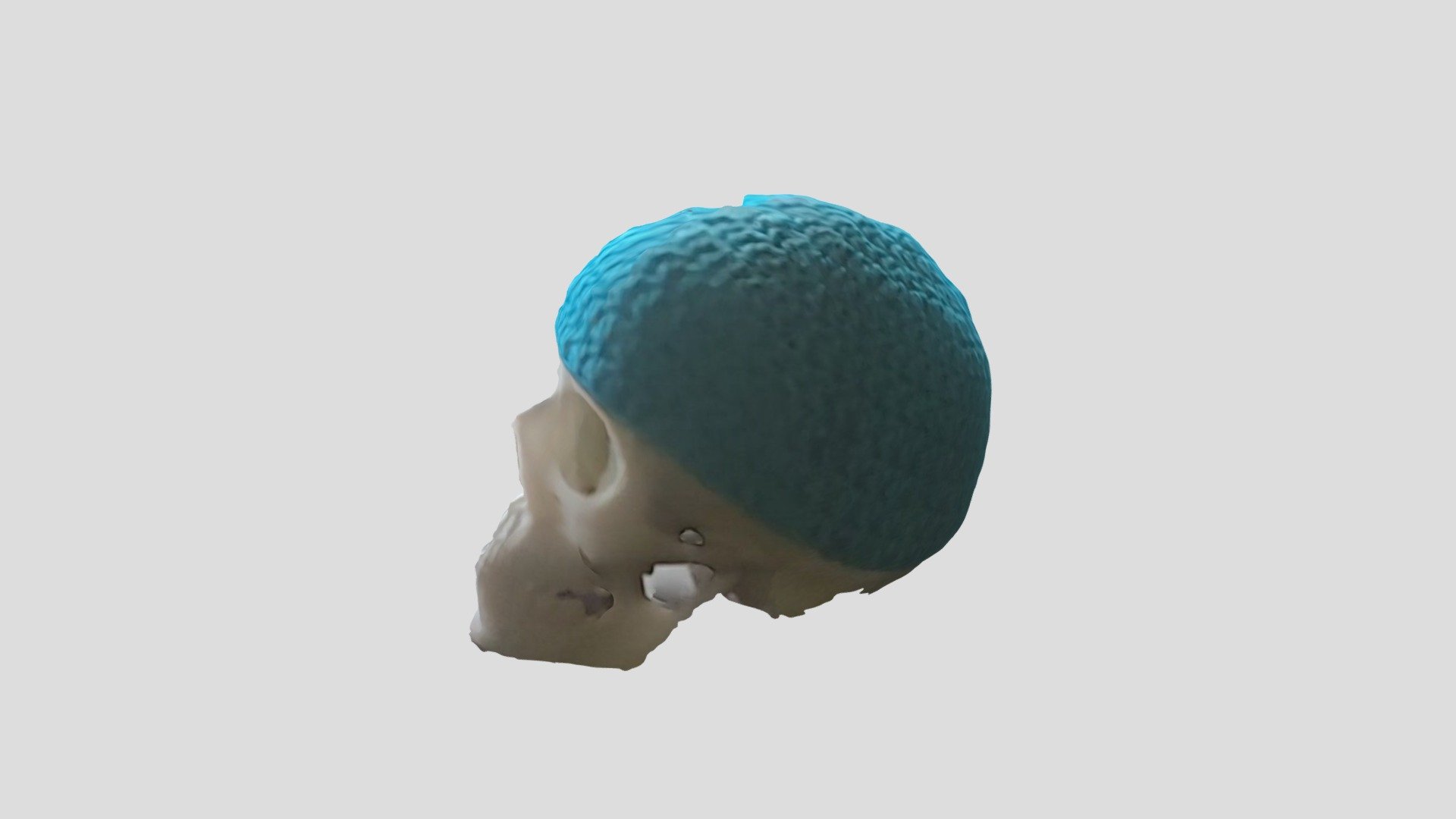 blue hat