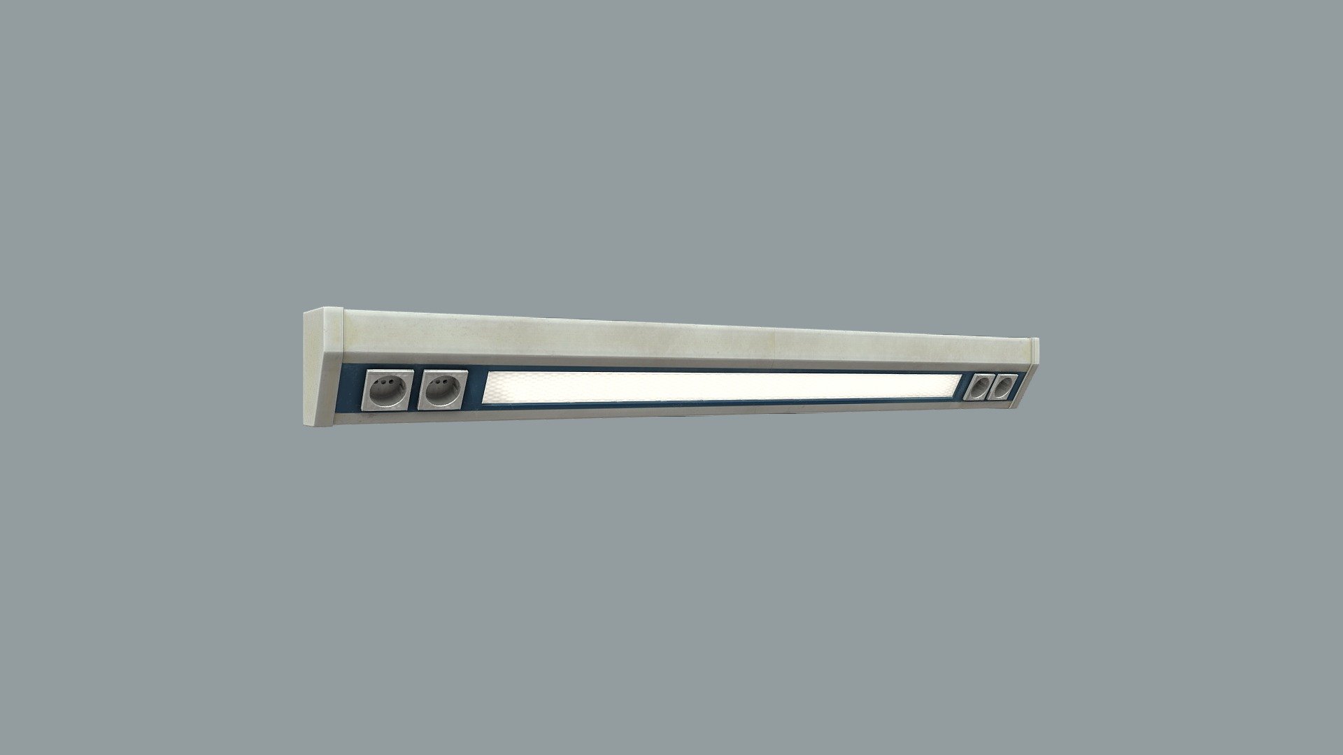 Hospital bed wall lamp Buy Royalty Free 3D model by markusenes
