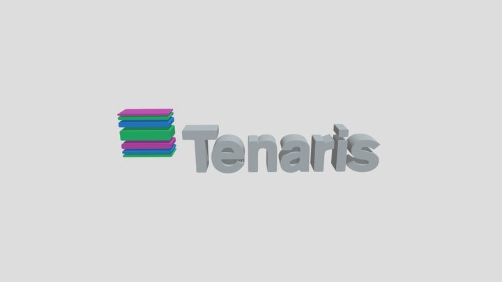 Logo Tenaris9.fbx_ Scene_ Scene_ Collection 3D Model