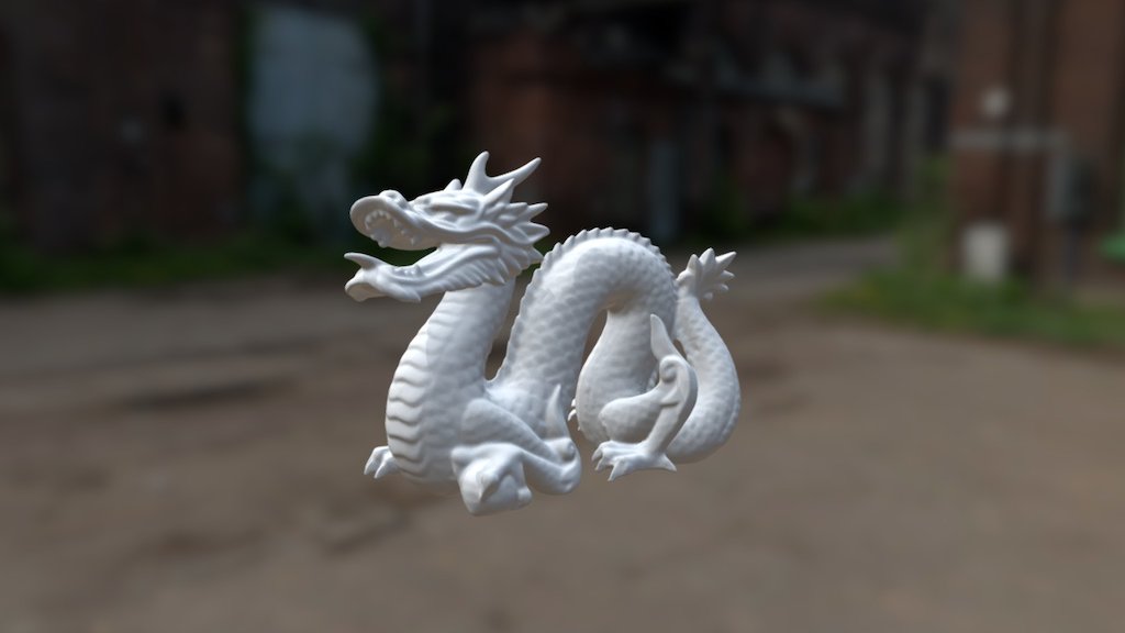 Standing Dragon - Stojący smok - Drahe stehend