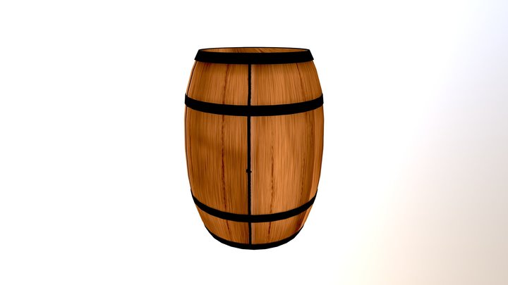Barrel 3D Model
