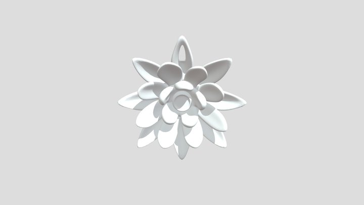 18366_ Hinduism- Lotus_ Flower_V1 3D Model