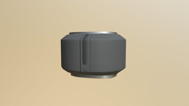 Mid_Bot_Cyl_Splashtest 3D Model