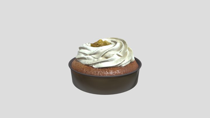 Rum Baba Pastry – Kostenloses 3D-Modell STL