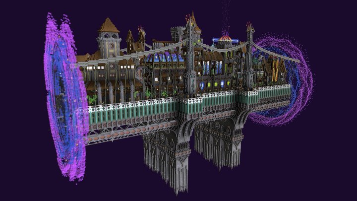 2B2T - Krobar's Interdimensional Bridge 3D Model