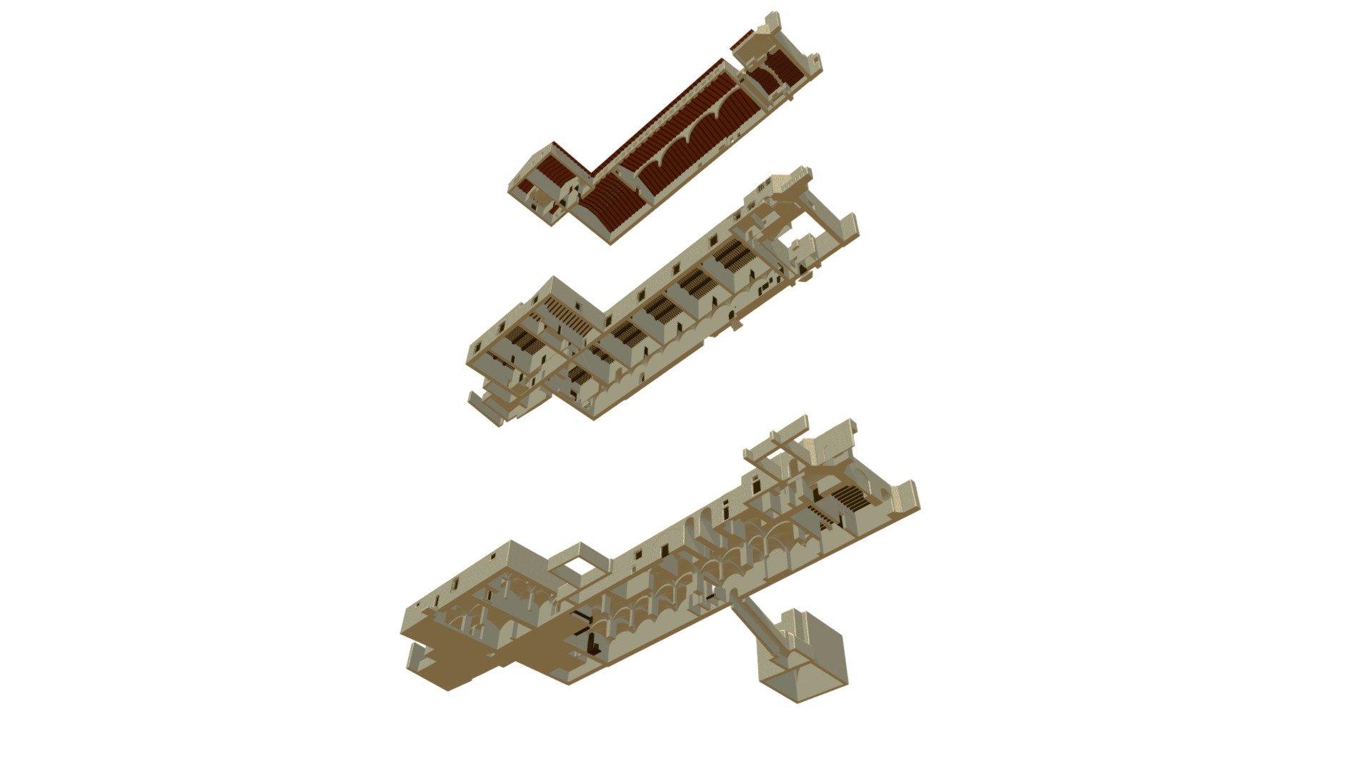 2B2 s.XVII zenital Monestir Pedralbes — Sketchfab embed 3D viewer