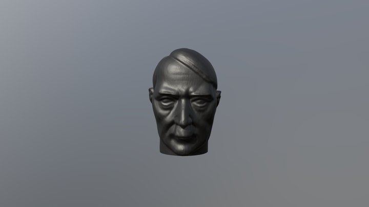 Adolf Hitler Bust 3D Model