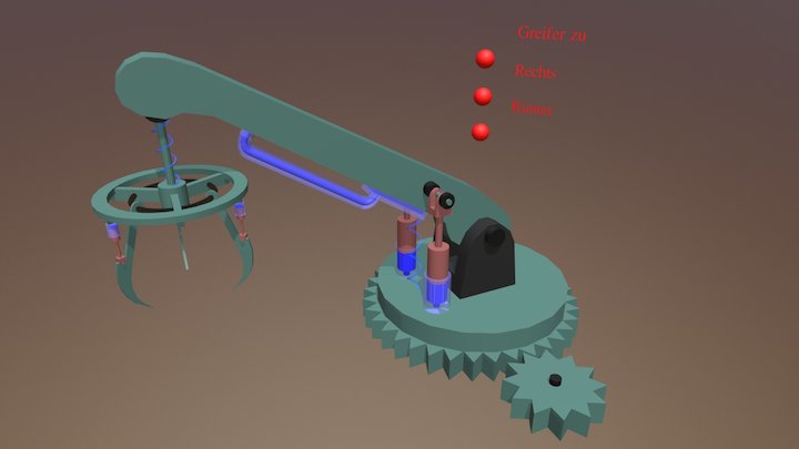 Roboterarm 3D Model