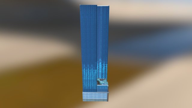 Timesquare tower 3D Model