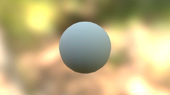 Primitive Sphere 3D Model